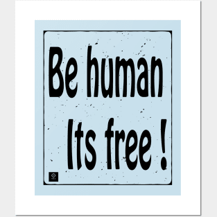 Be Human Posters and Art